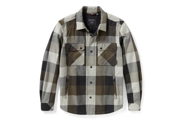 Pánská bunda SHIRT JACKET-WOVEN,OPEN