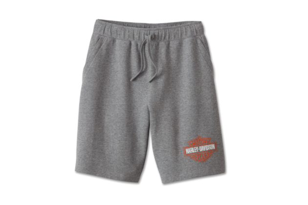 SHORTS-KNIT,GREY HEATHER, Velikost XL