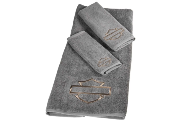H-D Open Bar & Shield Towel Set