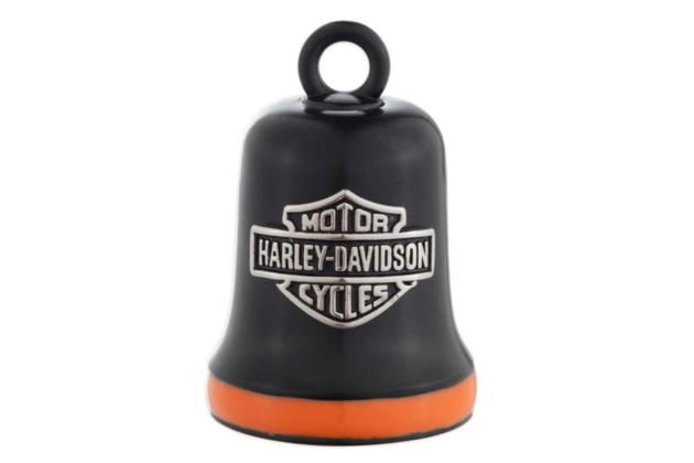 RIDE BELLS - STRIPE BELL-BLK/ORG