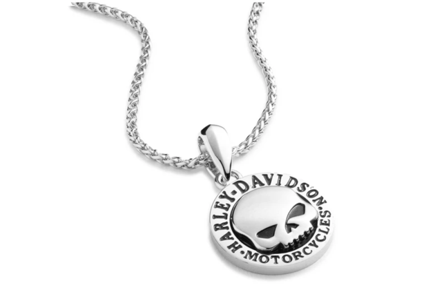Náhrdelník Harley-Davidson Willie G Skull 