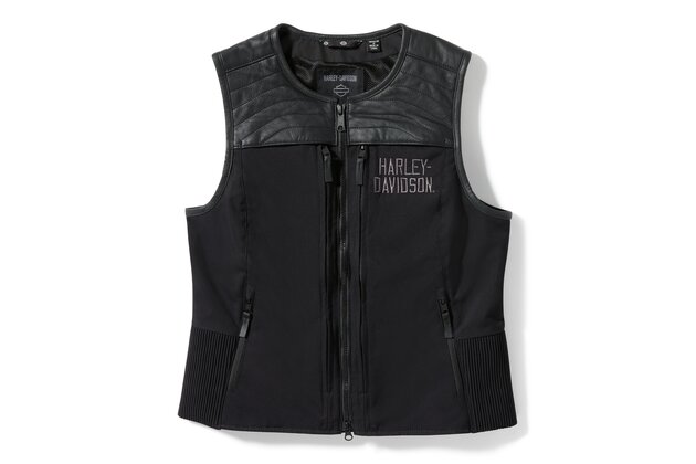 Dámská vesta VEST-TEXTILE,UTILITY,BLACK